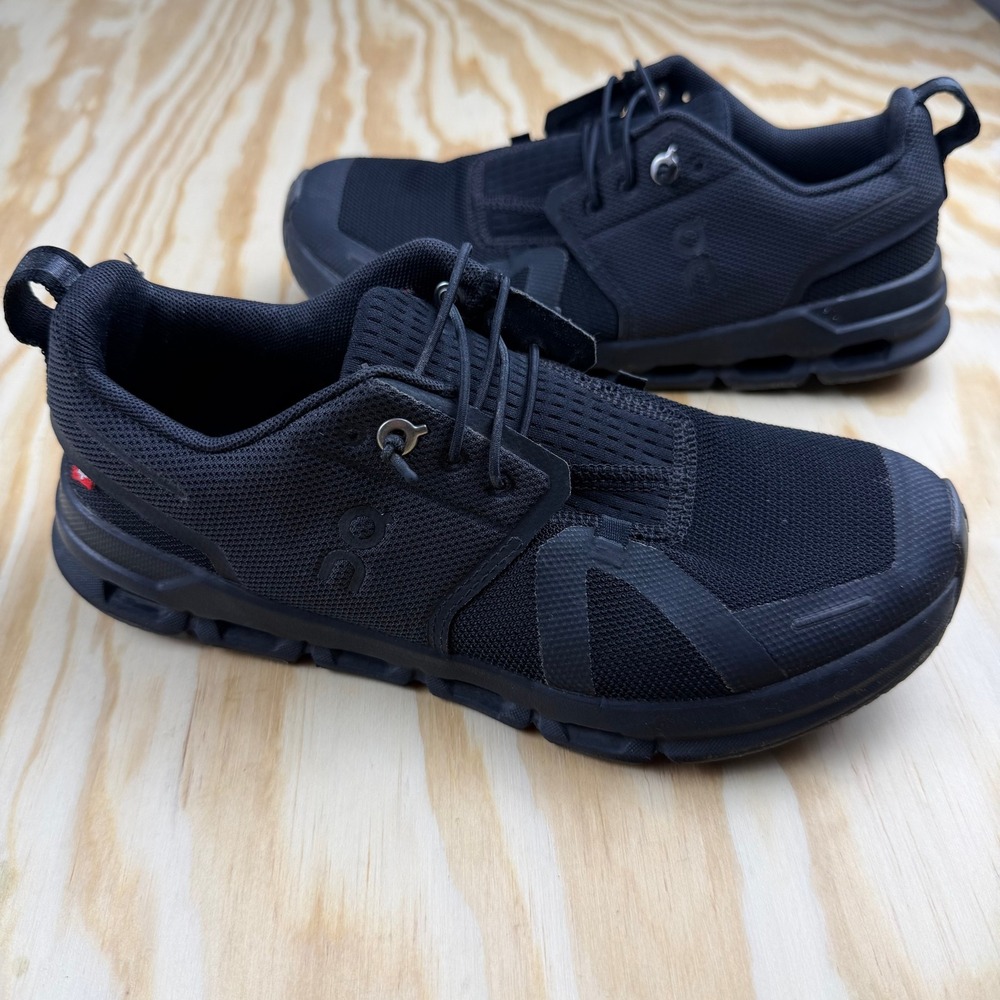 On Cloud Cloudflow Kids Running Shoes All Black USY 4.5 3YD11440485